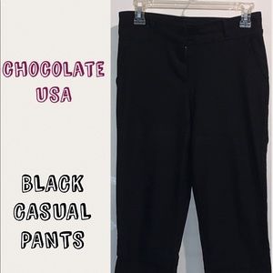 CUSUAL BLACK PANTS